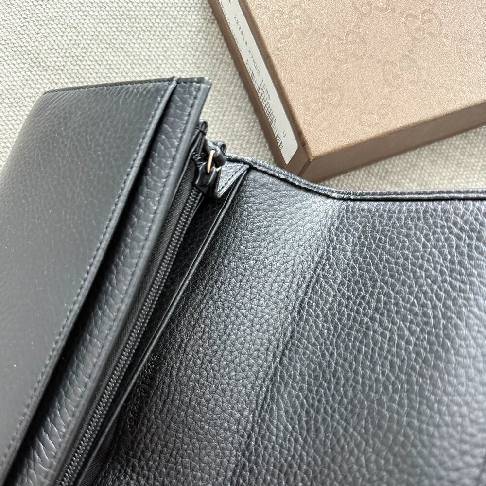 New Gucci Soho Black Continental Wallet - Picture 7 of 7